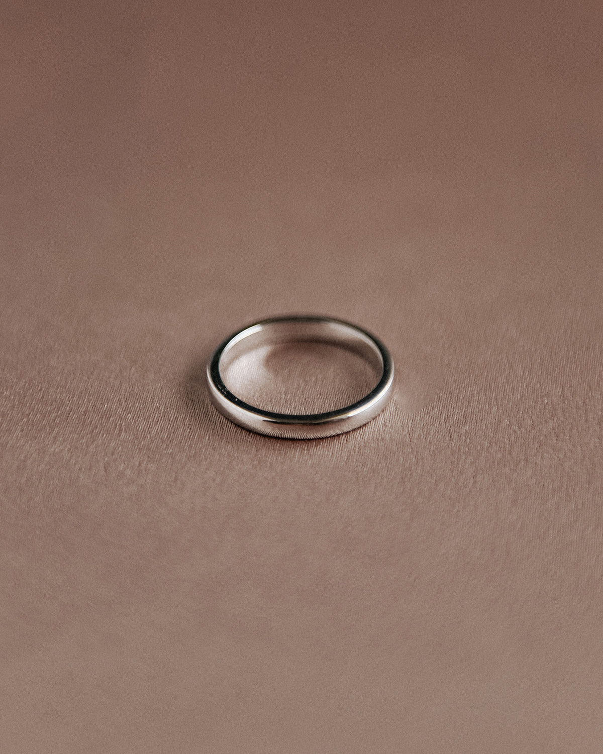 Alexa Sterling Silver Simple Band Ring