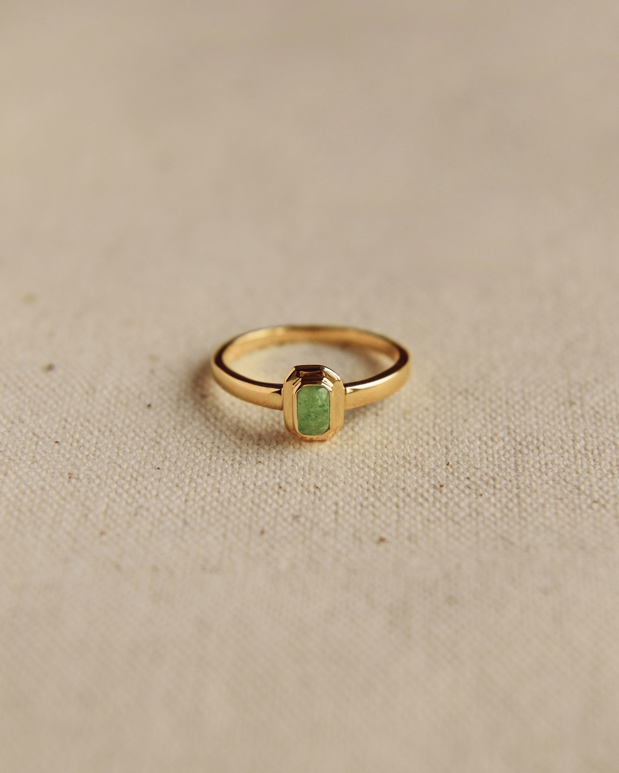 Image of Frances Gold Vermeil Birthstone Ring - May