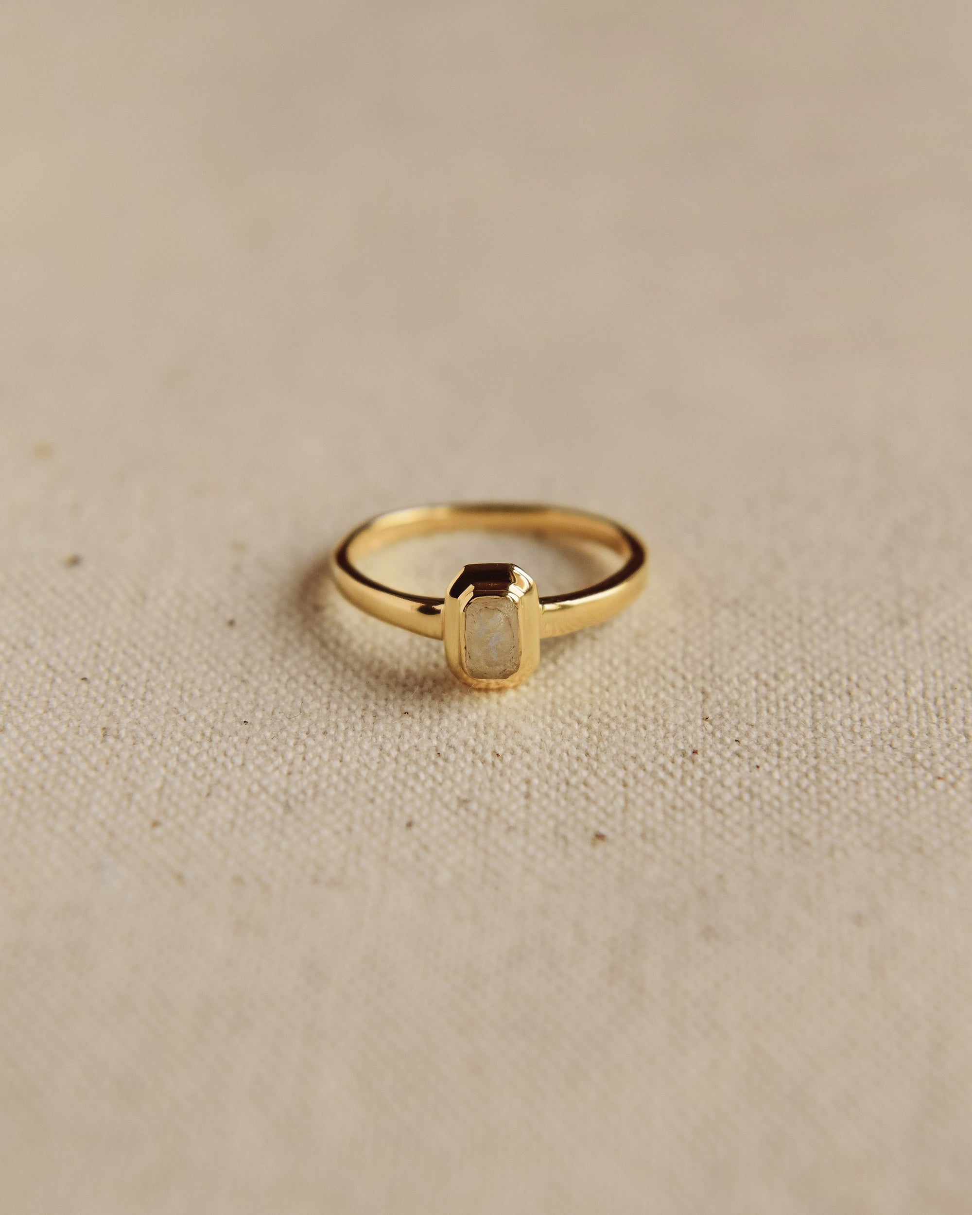 Image of Frances Gold Vermeil Birthstone Ring - October