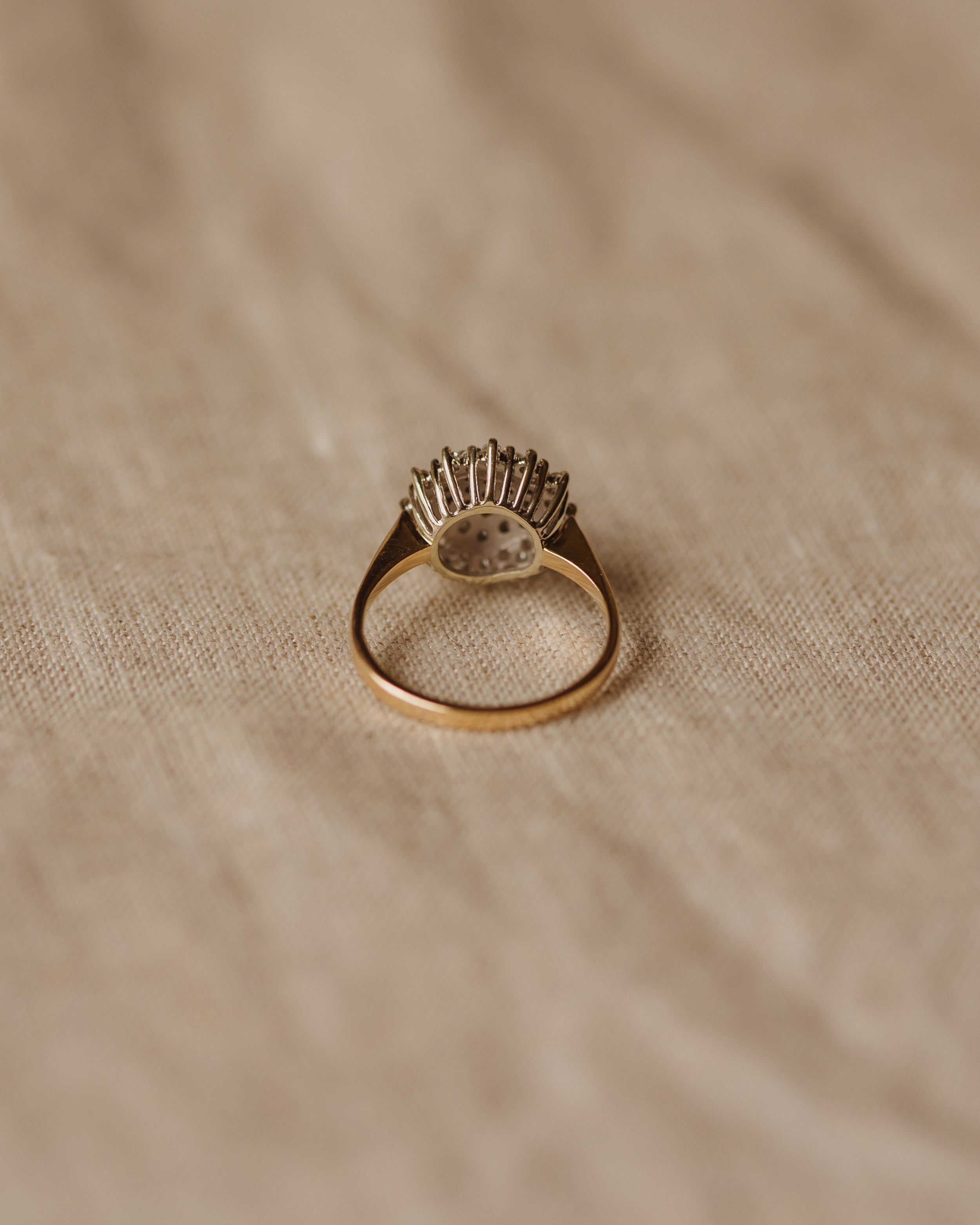 Amie 1984 9ct Gold Diamond Cluster Ring