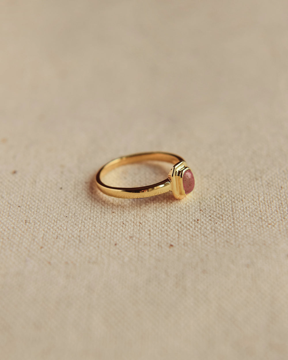 Frances Gold Vermeil Birthstone Ring - July