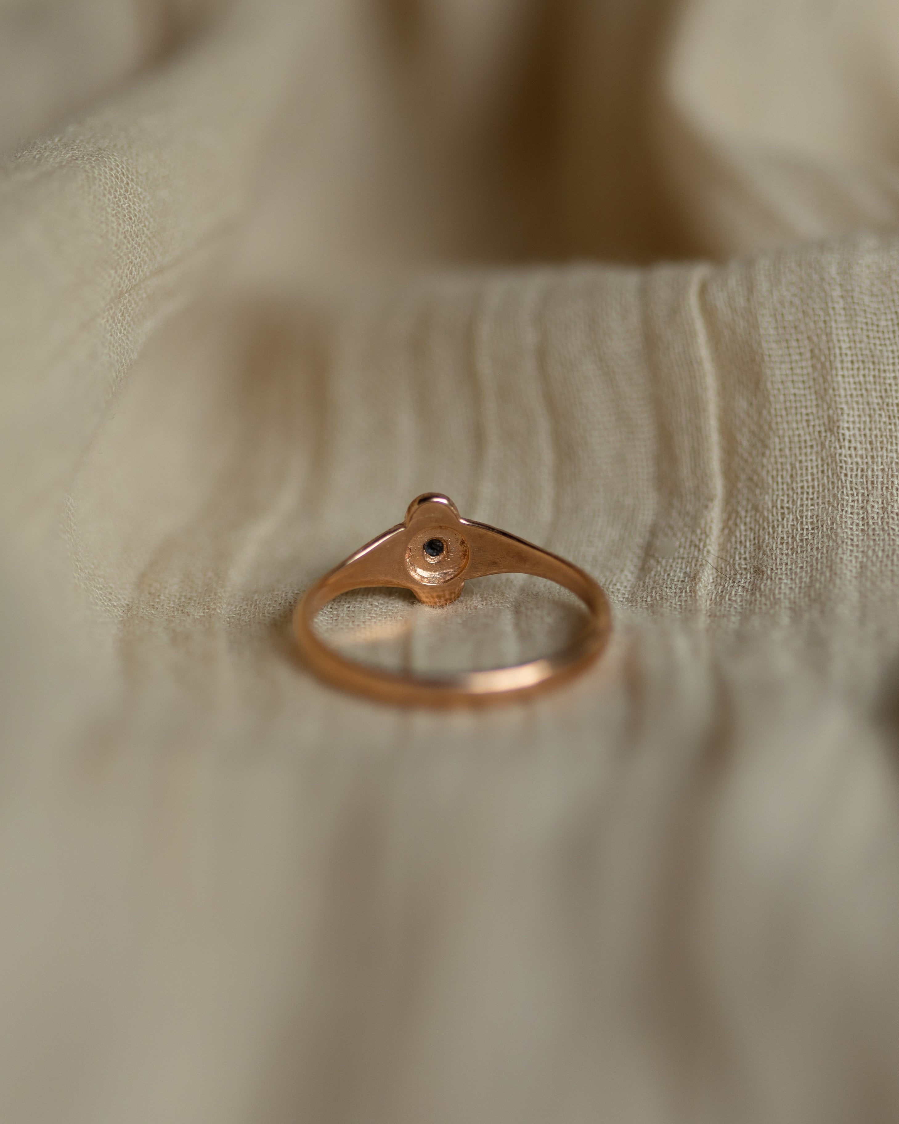 Nina 1991 Vintage 9ct Gold Opal Seven Stone Ring