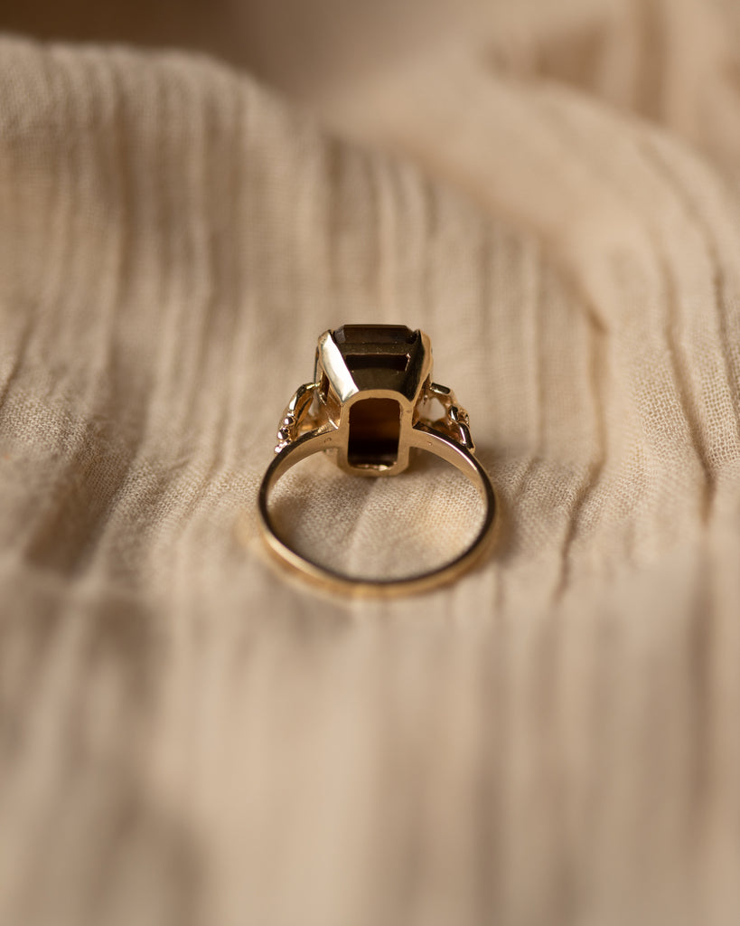 Maryalice Vintage 9ct Gold Tiger Eye Ring
