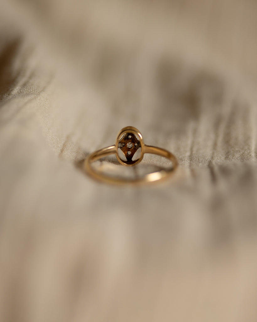 Ida Art Deco 18ct Gold & Platinum Diamond Ring