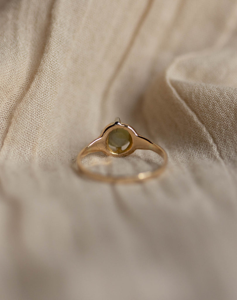 Louisa Antique 15ct Gold Catseye Chrysoberyl Single Stone Ring