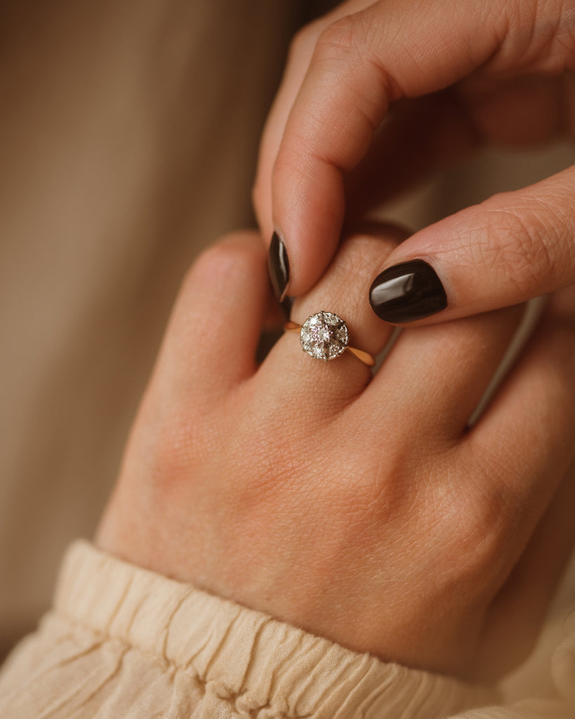 Vienna Vintage 18ct Gold Diamond Ring