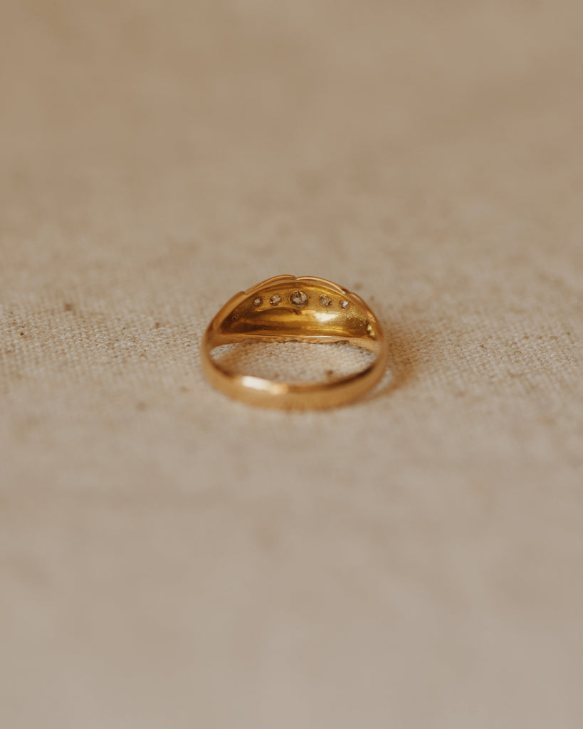 Alma 1916 18ct Gold Antique Diamond Ring