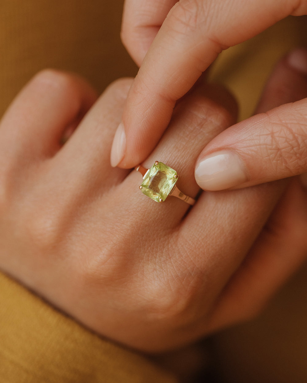 Birdie Vintage 9ct Gold Cocktail Ring