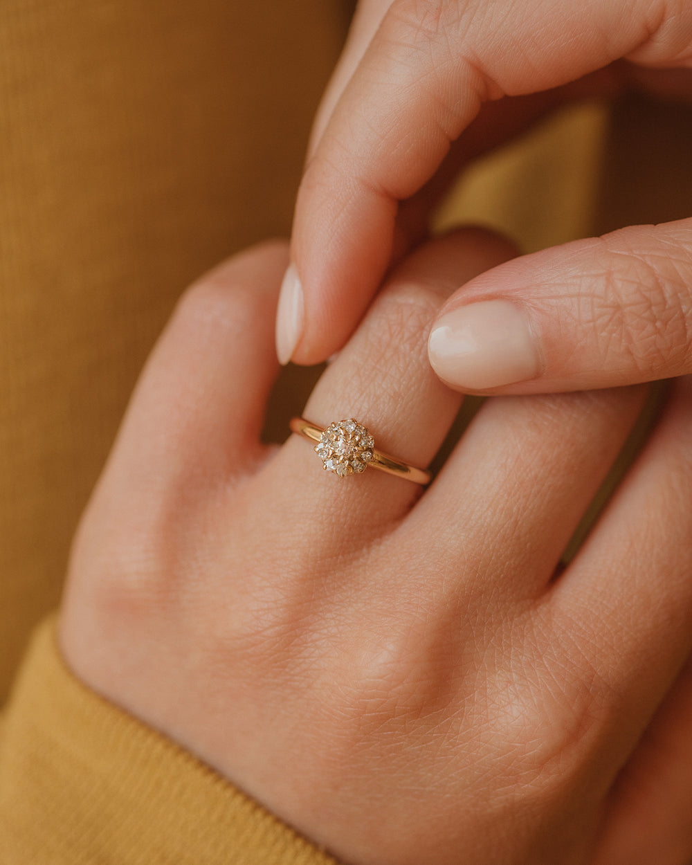 Thomasin 1901 Victorian 18ct Gold Diamond Ring
