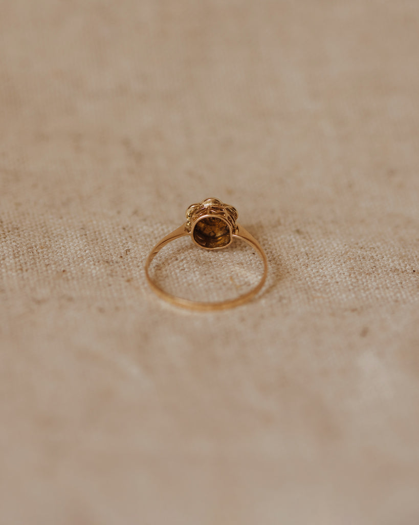 Alice Vintage 9ct Gold Opal Cluster Ring