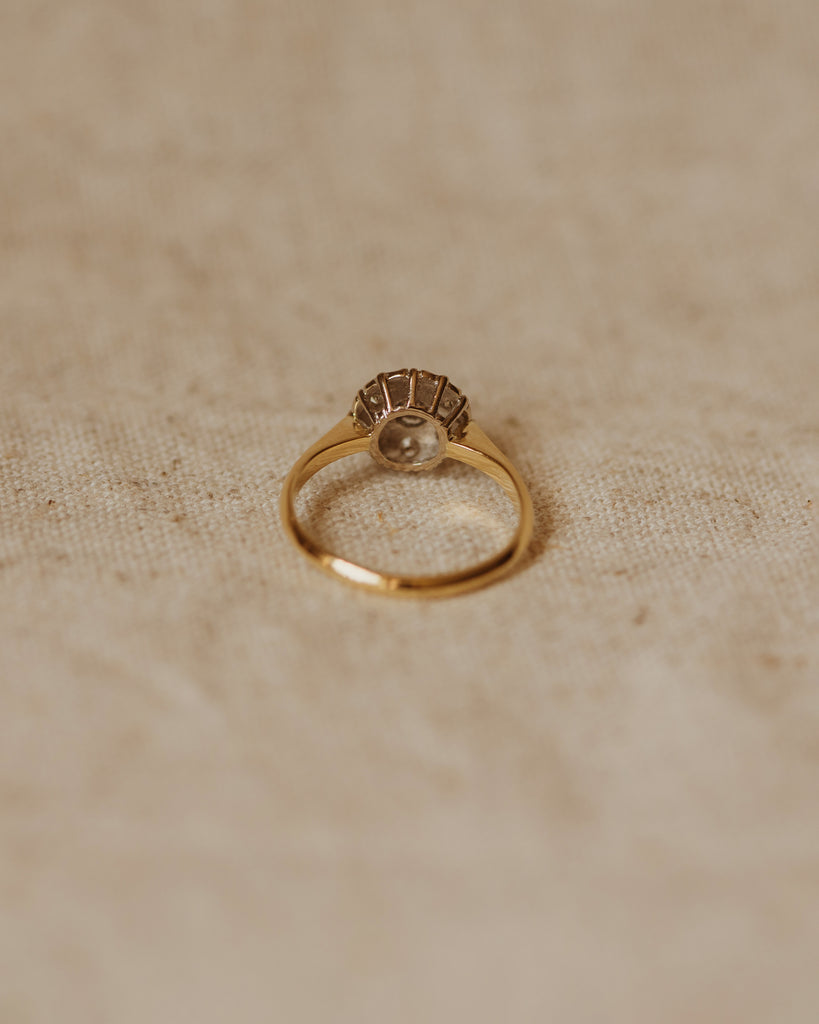 Old gold hotsell diamond rings
