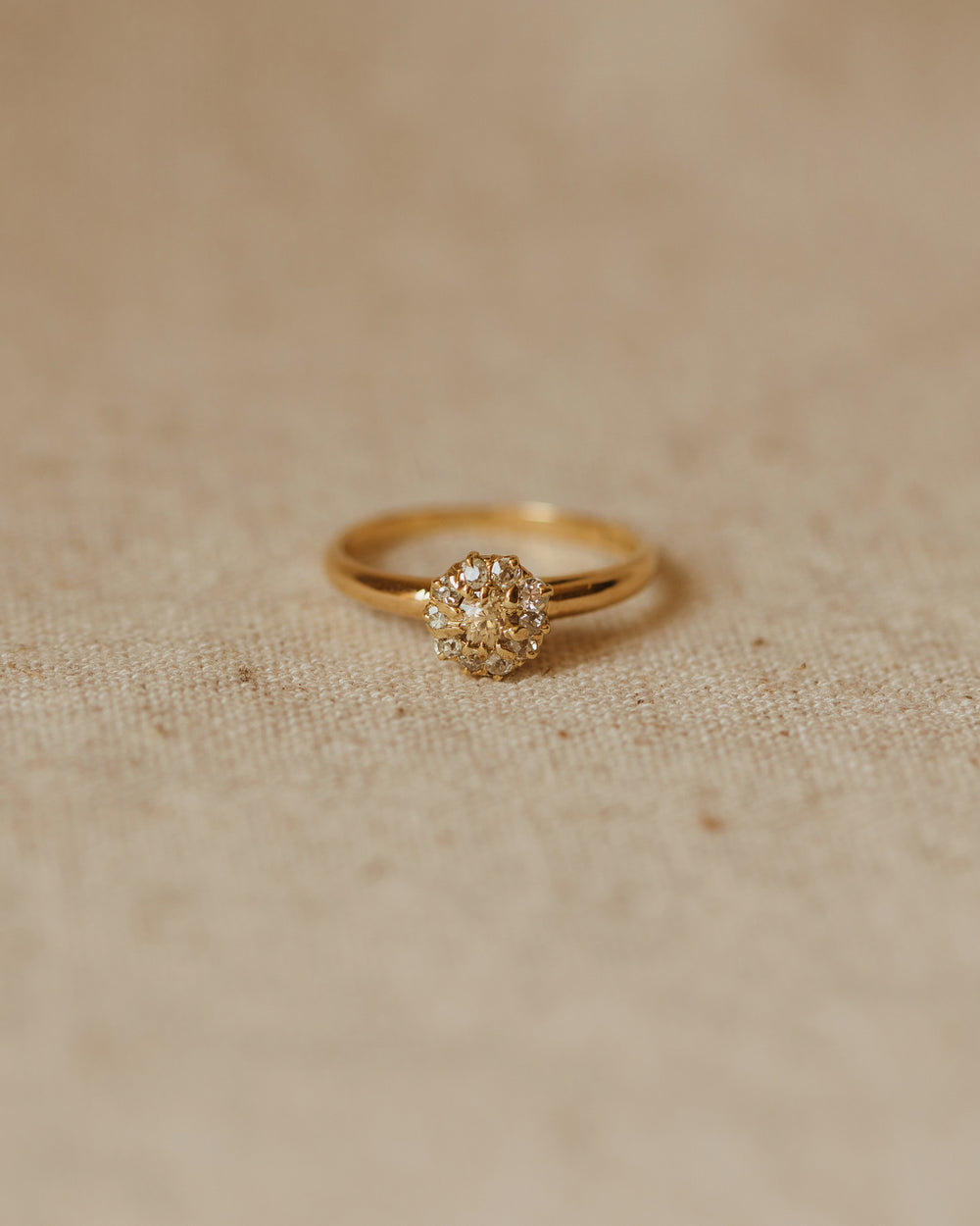Thomasin 1901 Victorian 18ct Gold Diamond Ring