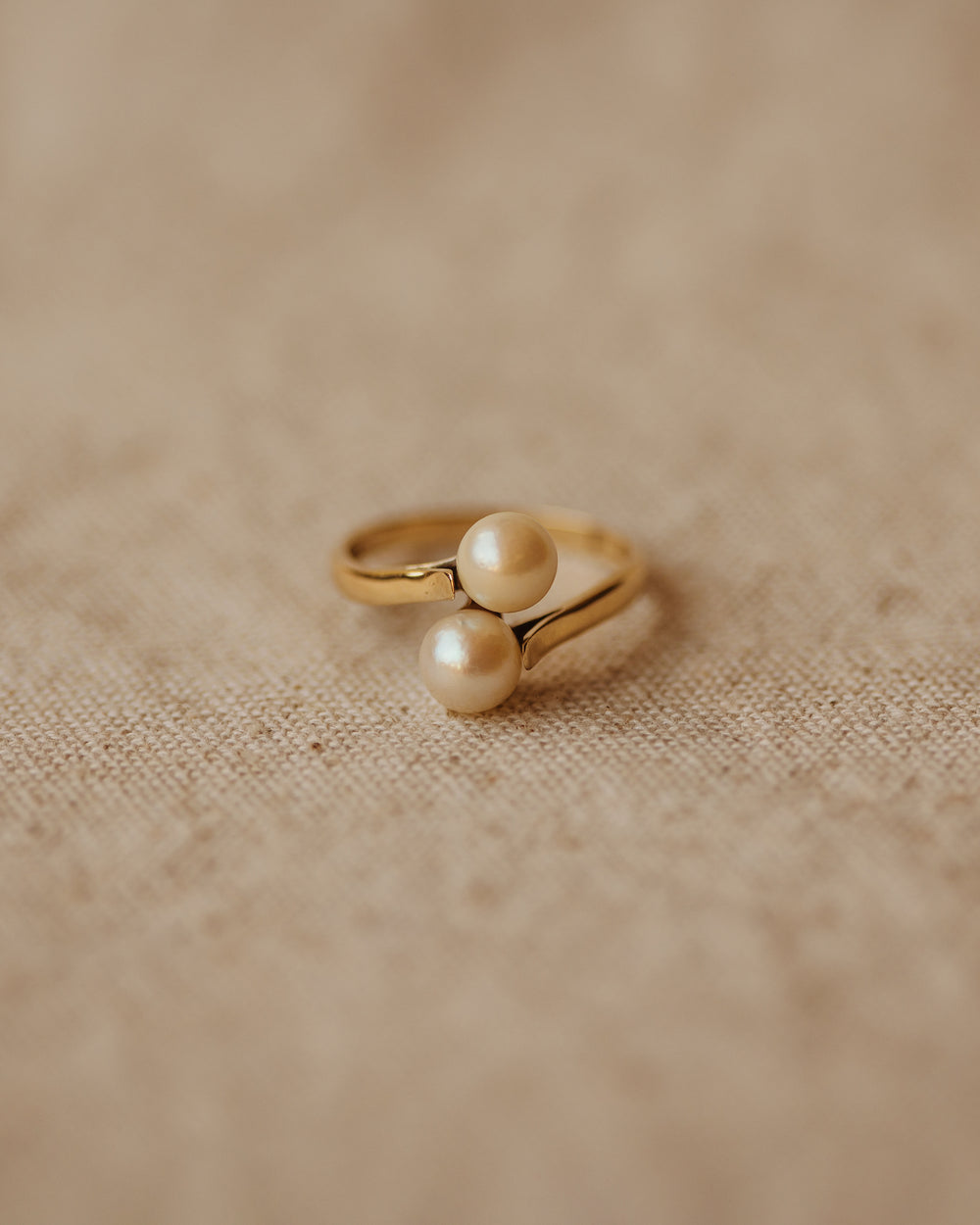 Dorothea 1967 9ct Gold Pearl Ring