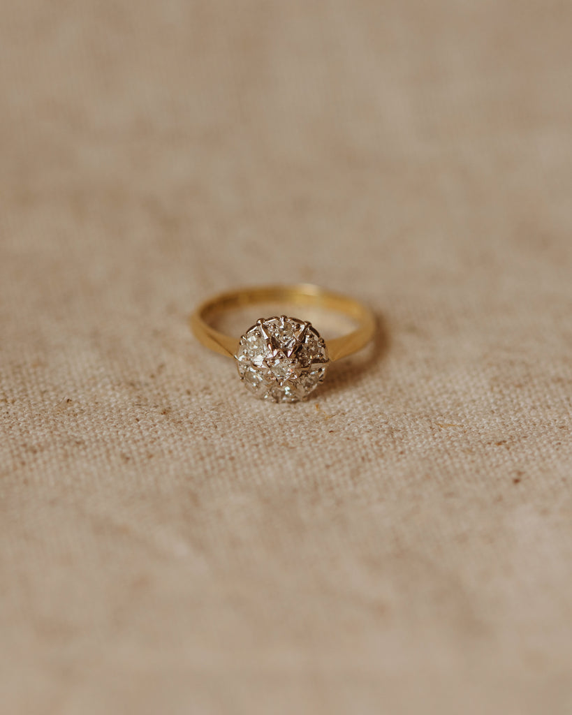 Vienna Vintage 18ct Gold Diamond Ring