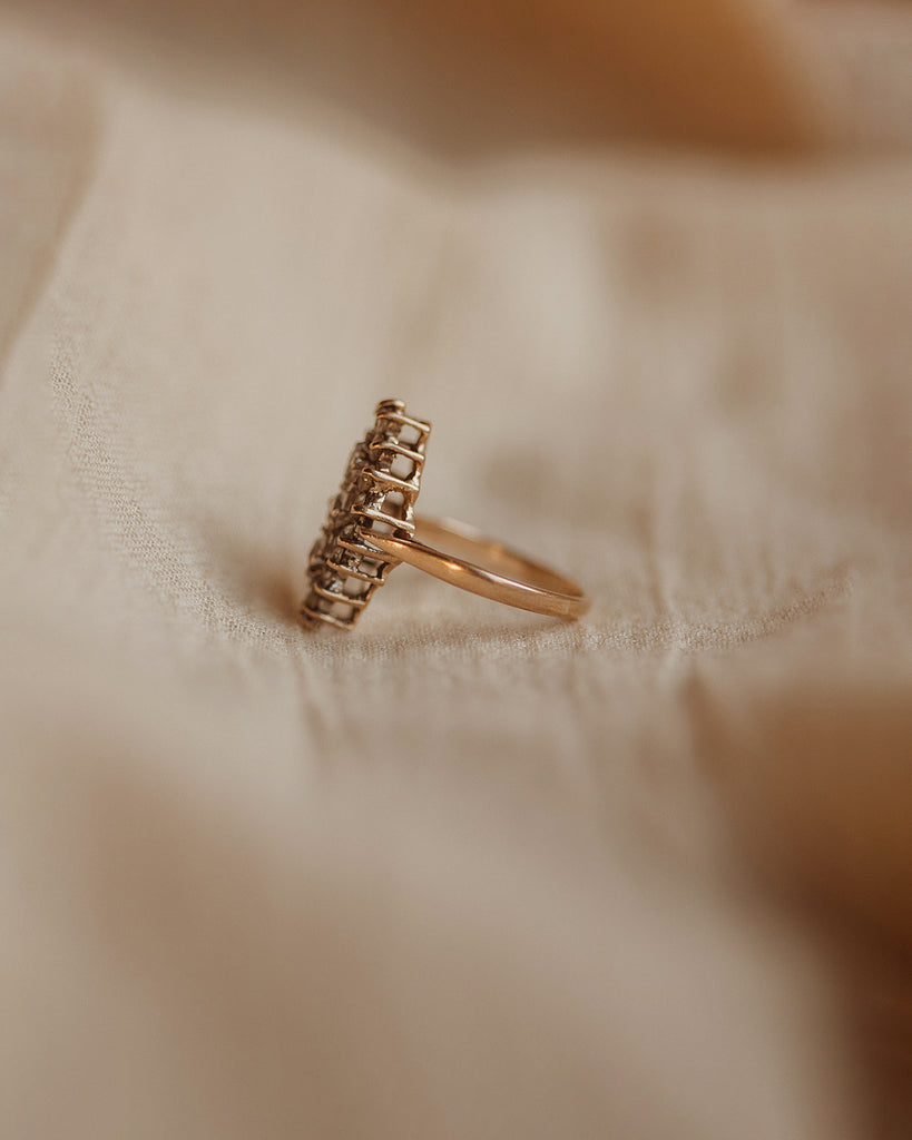 Esther 1975 9ct Gold CZ Ring