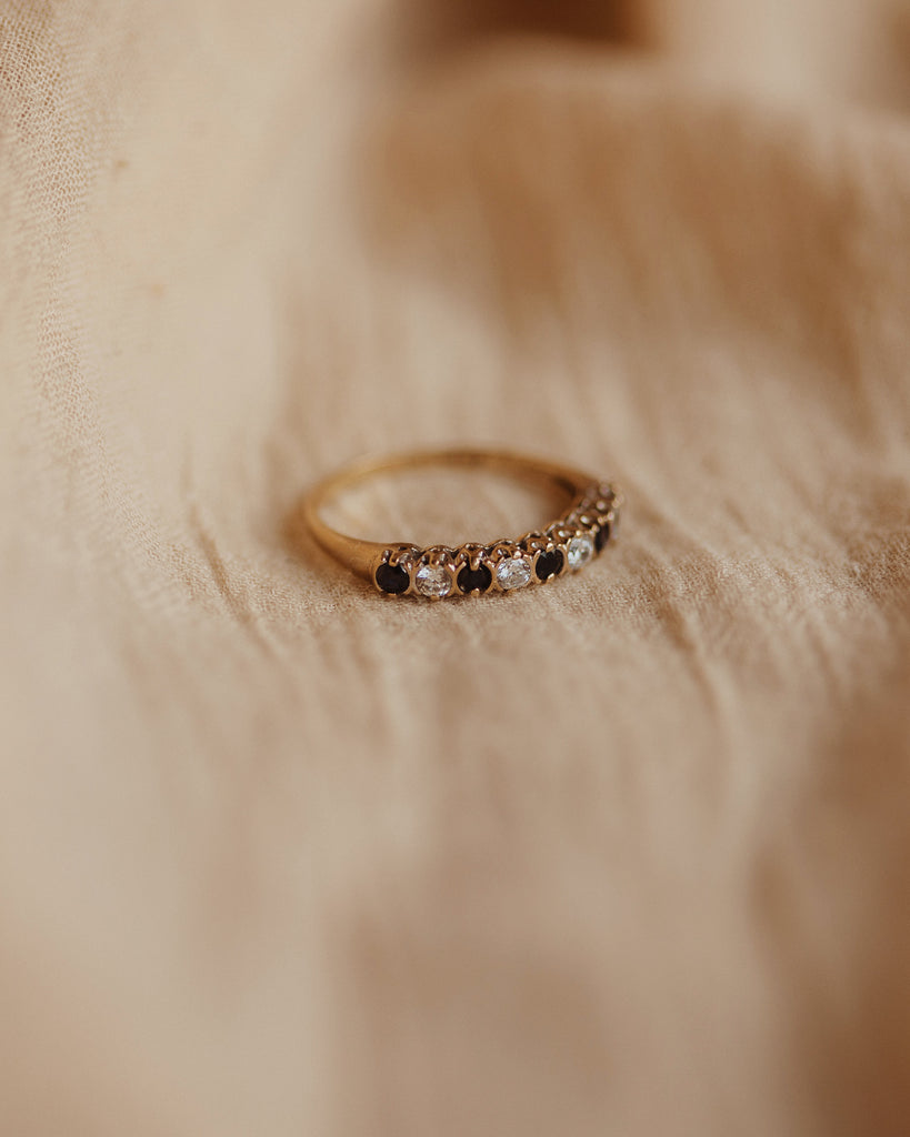 Norma 1987 9ct Gold Vintage Sapphire Ring