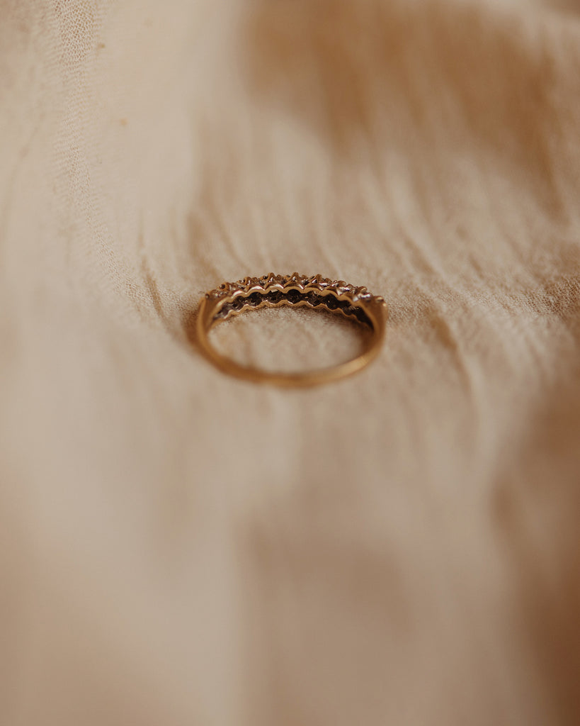 Norma 1987 9ct Gold Vintage Sapphire Ring