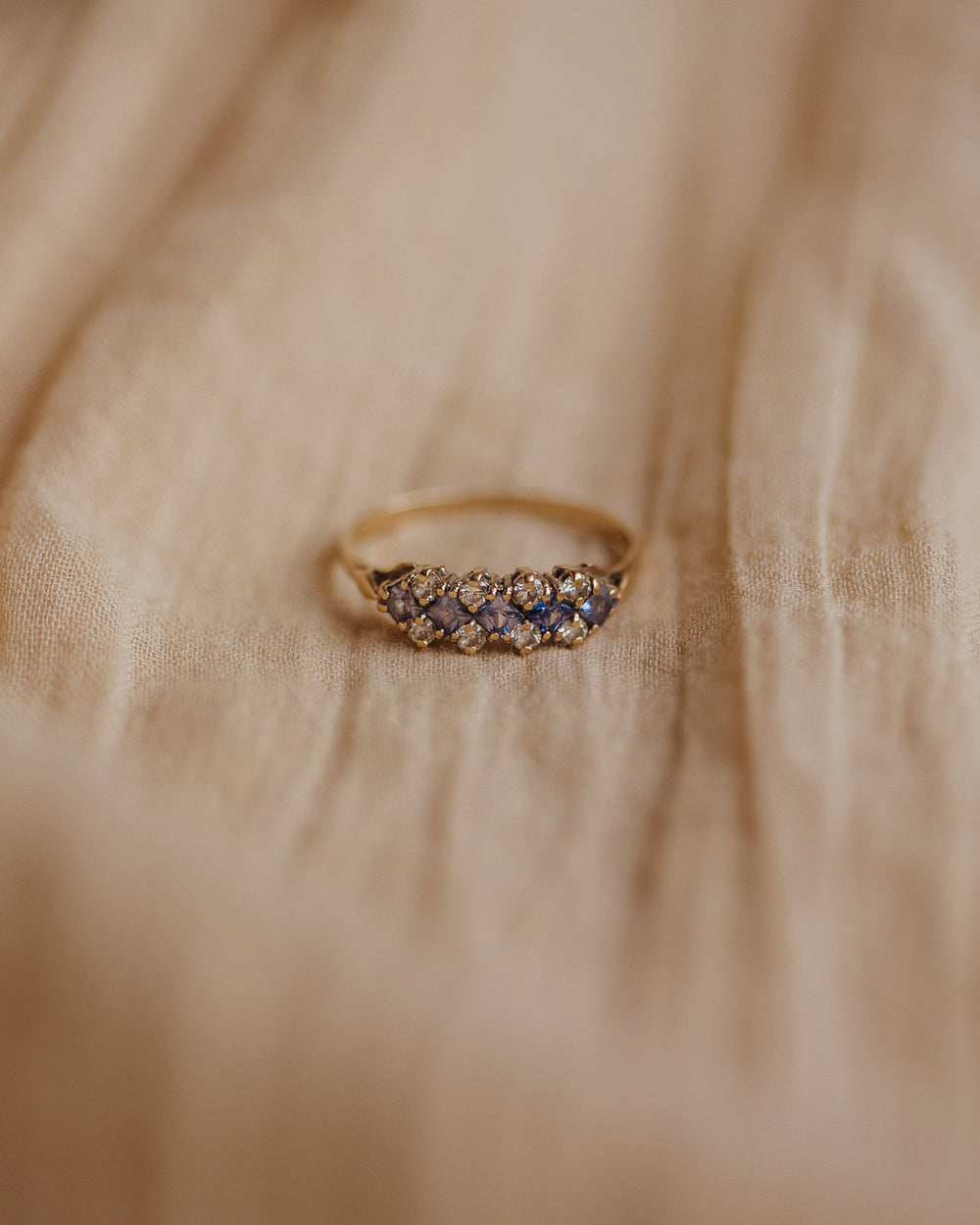 Nina 9ct Gold Vintage Tanzanite Ring