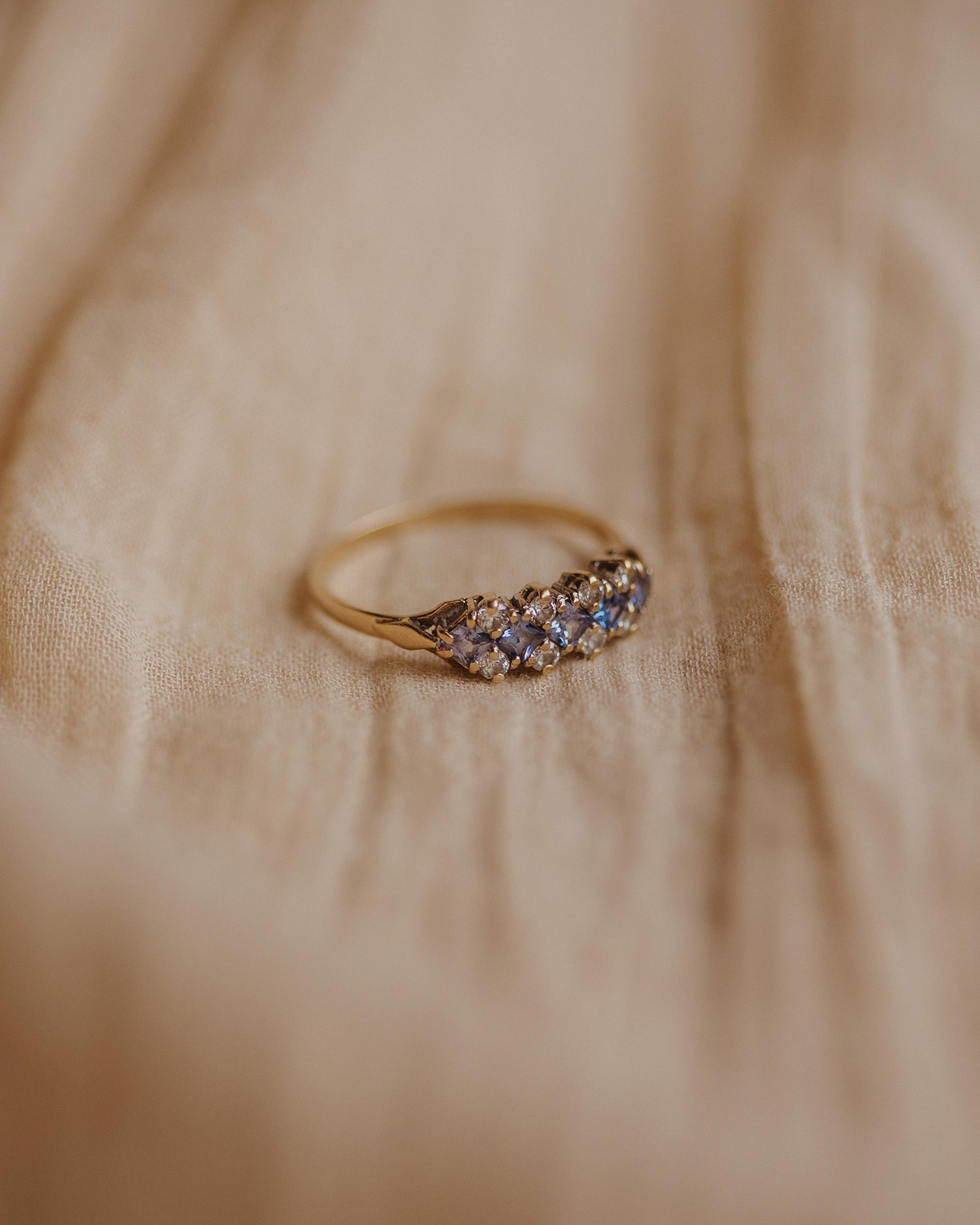 Nina 9ct Gold Vintage Tanzanite Ring