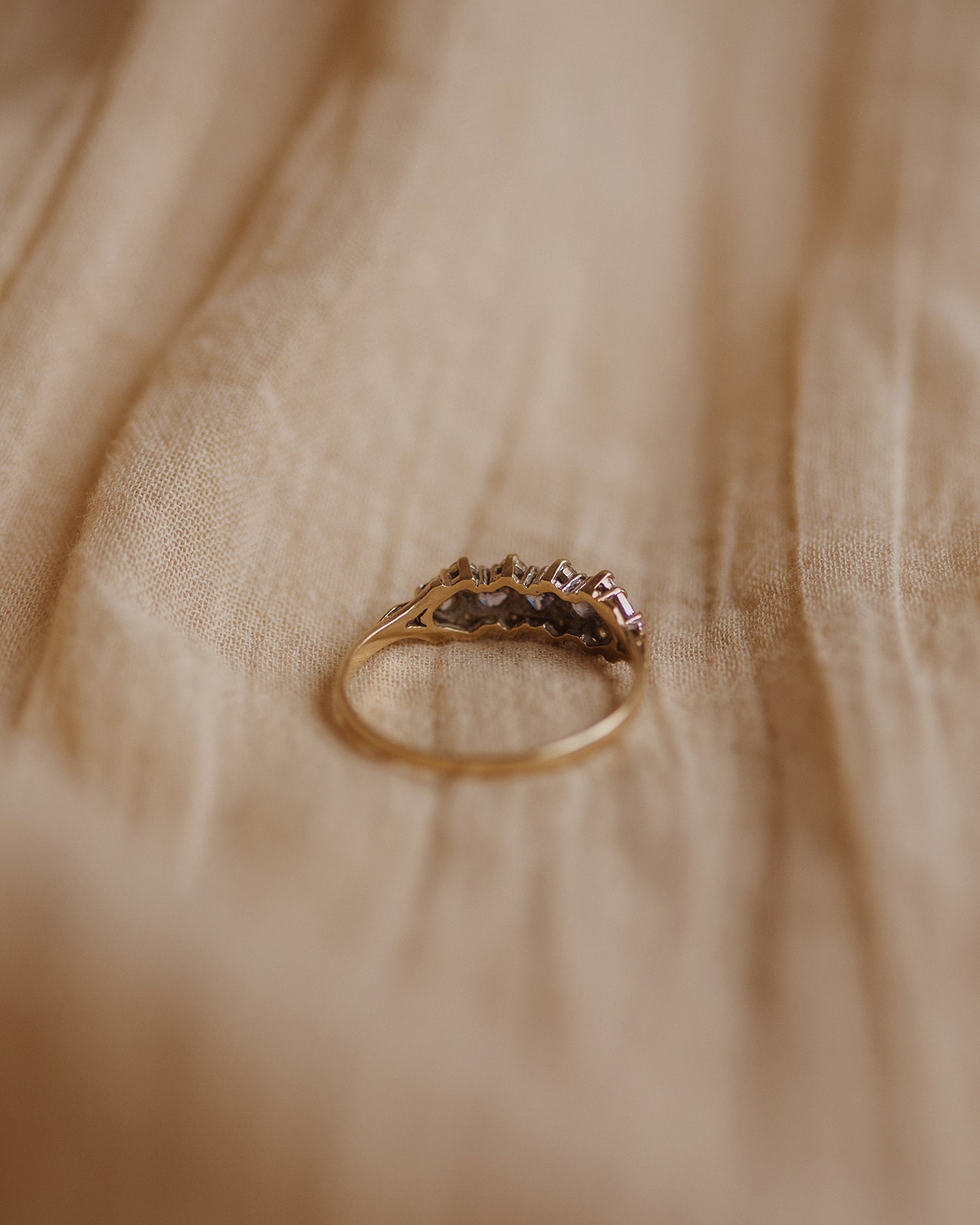 Nina 9ct Gold Vintage Tanzanite Ring