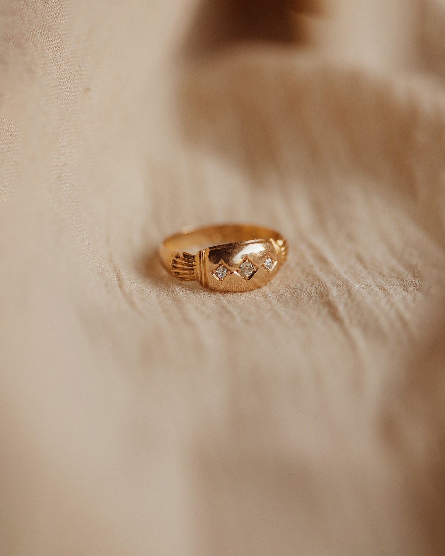 Enid 1901 18ct Gold Antique Diamond Ring