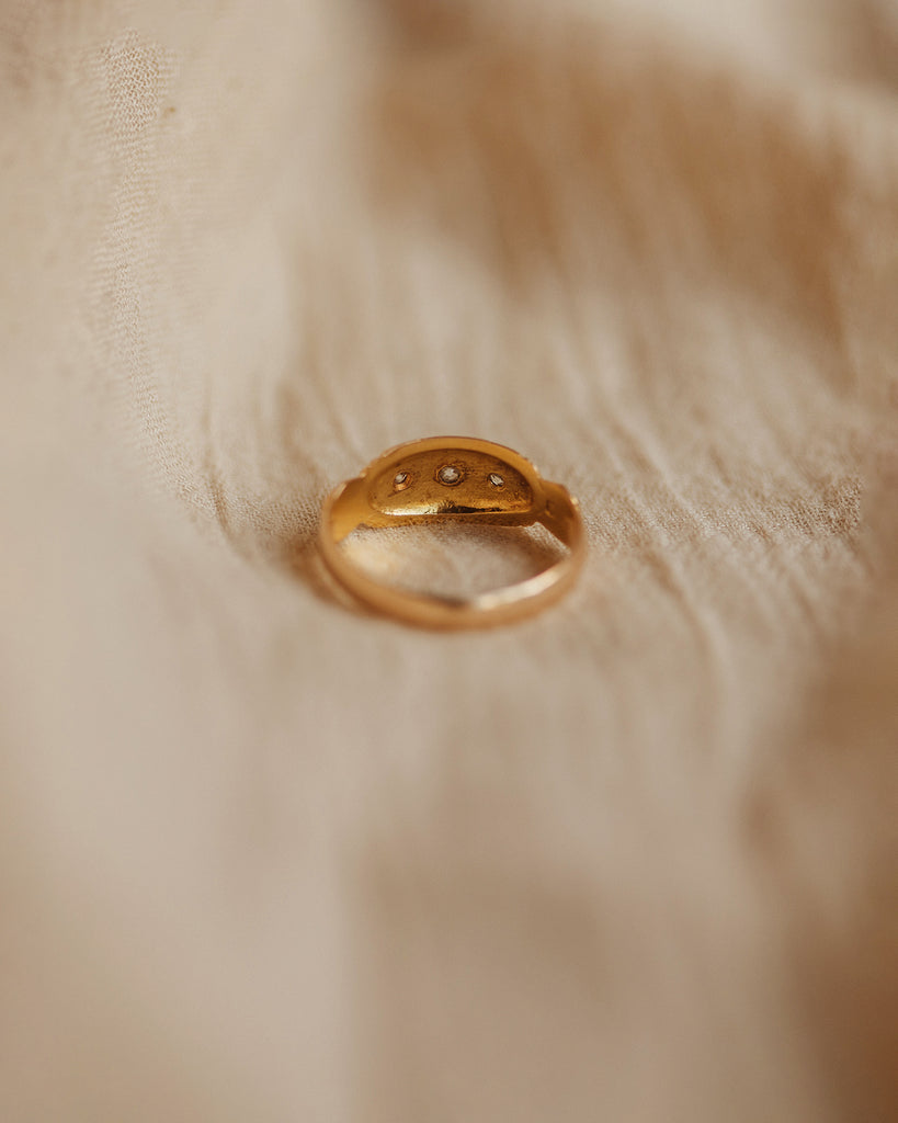 Enid 1901 18ct Gold Antique Diamond Ring