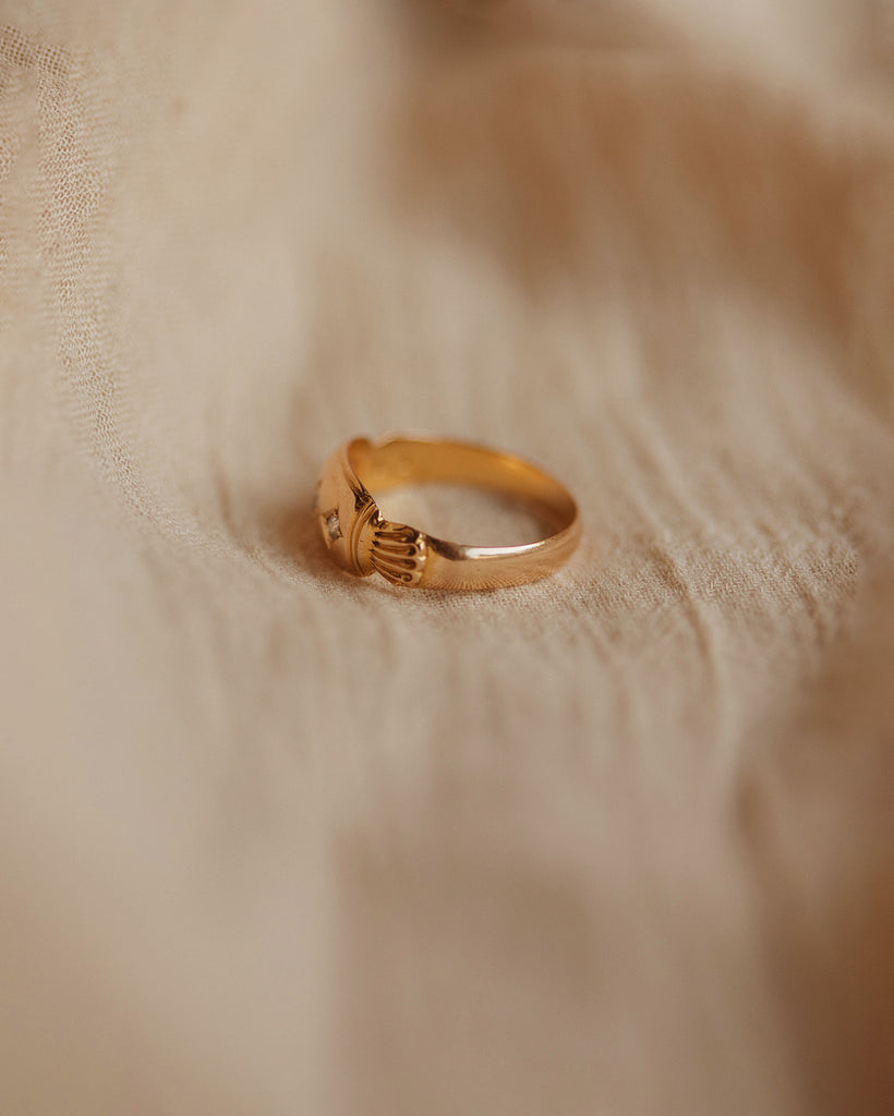 Enid 1901 18ct Gold Antique Diamond Ring