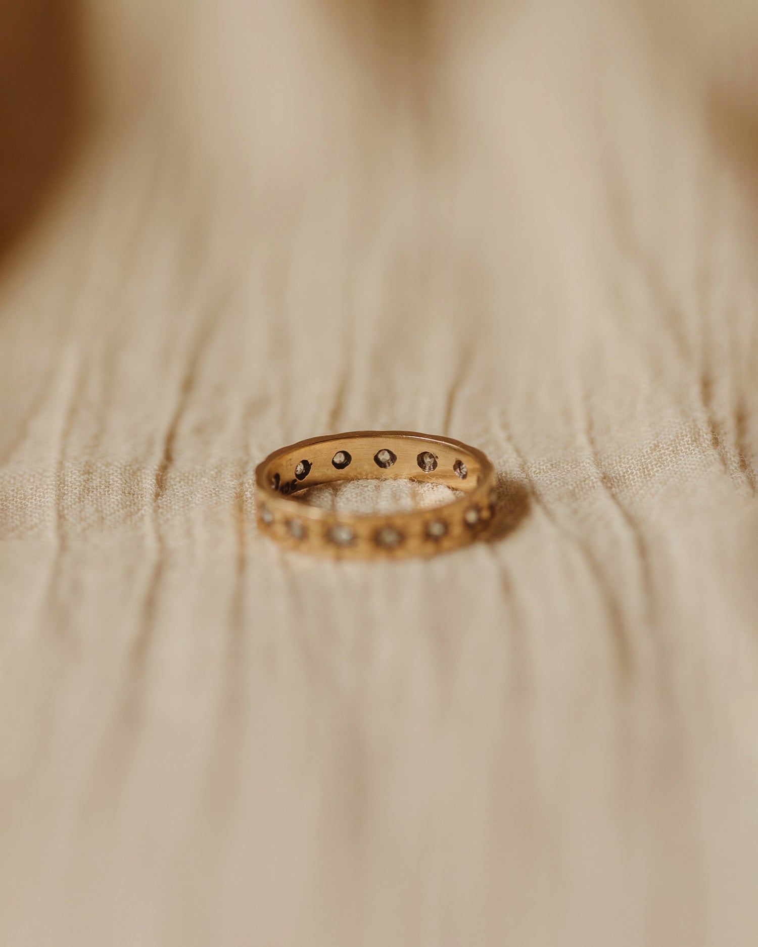 Maya 9ct Gold Eternity Ring