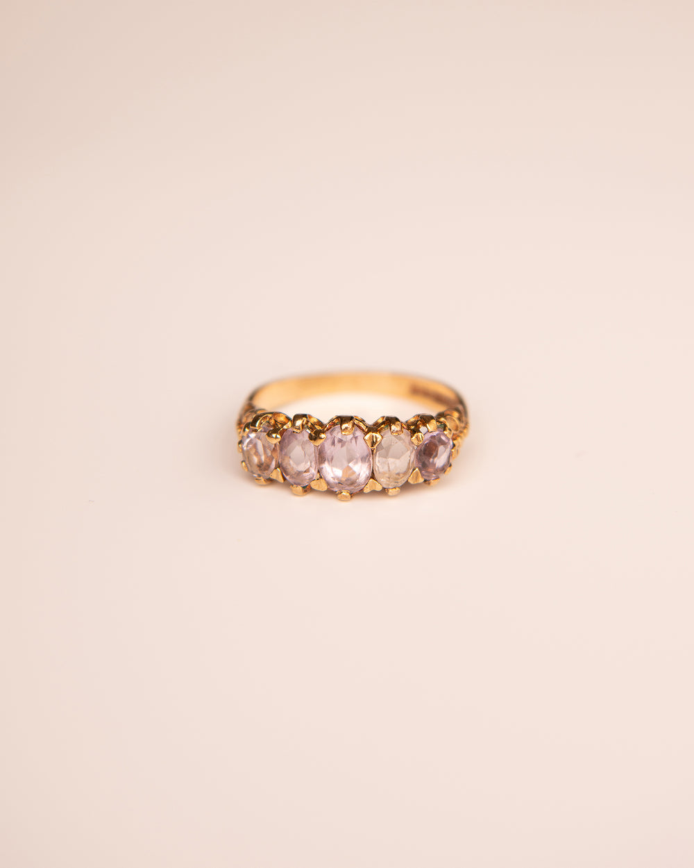 Fearn 9ct Gold Vintage Kunzite Ring