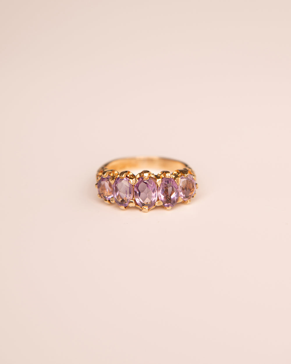 Allegra 9ct Gold Vintage Amethyst Ring
