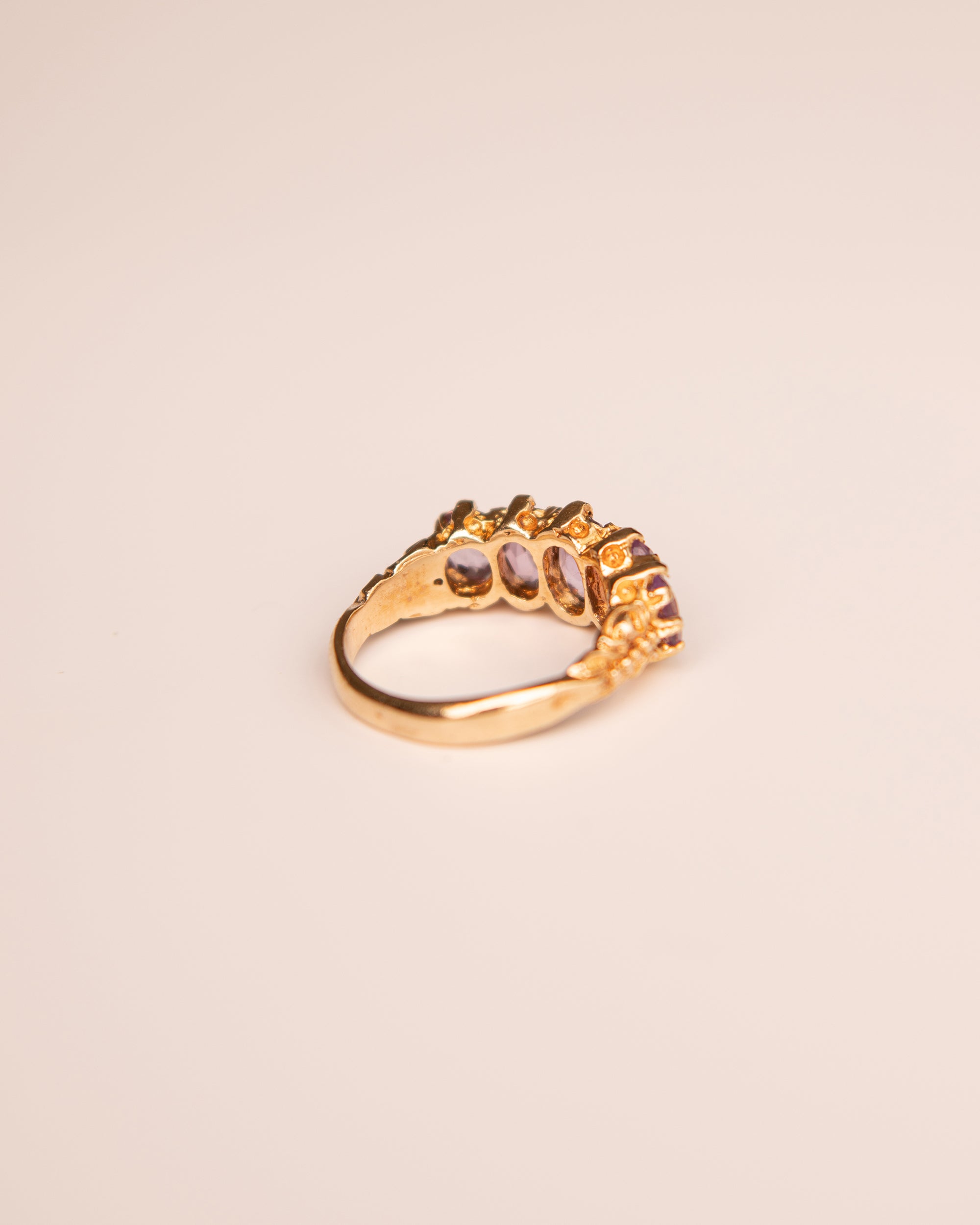 Allegra 9ct Gold Vintage Amethyst Ring