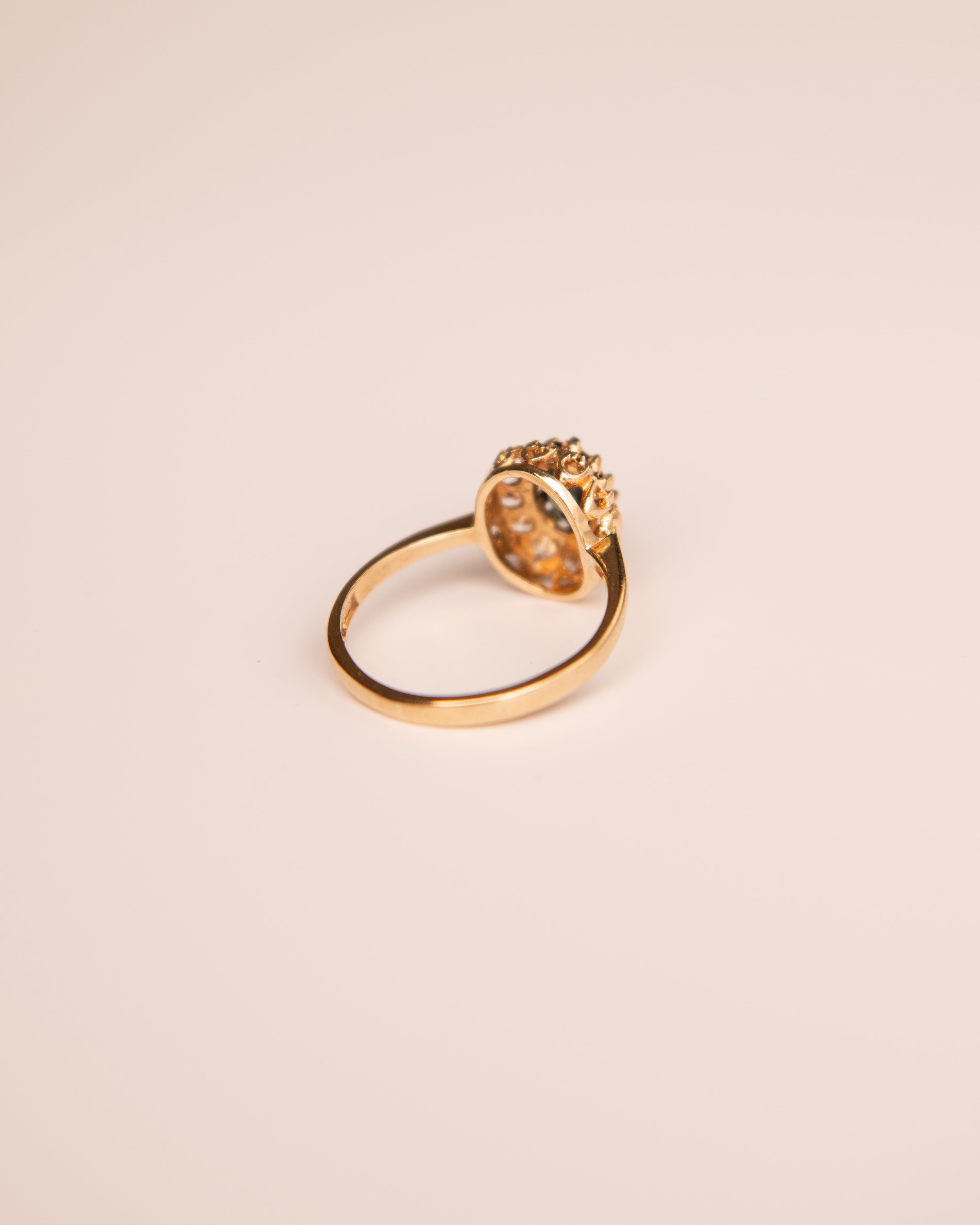 Lucille 9ct Gold Cluster Ring