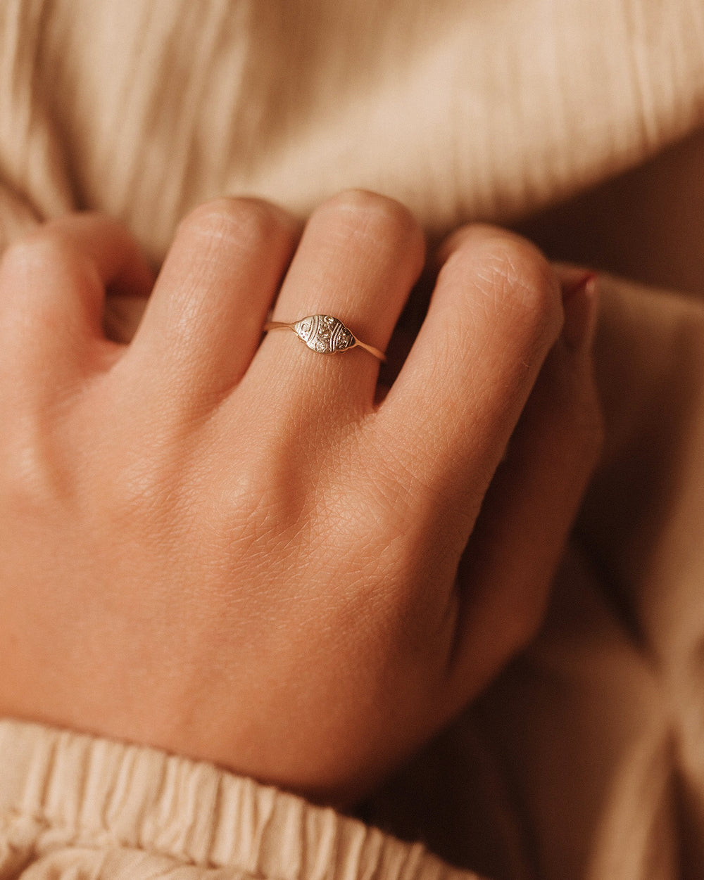 Theodora 18ct Gold Diamond Ring