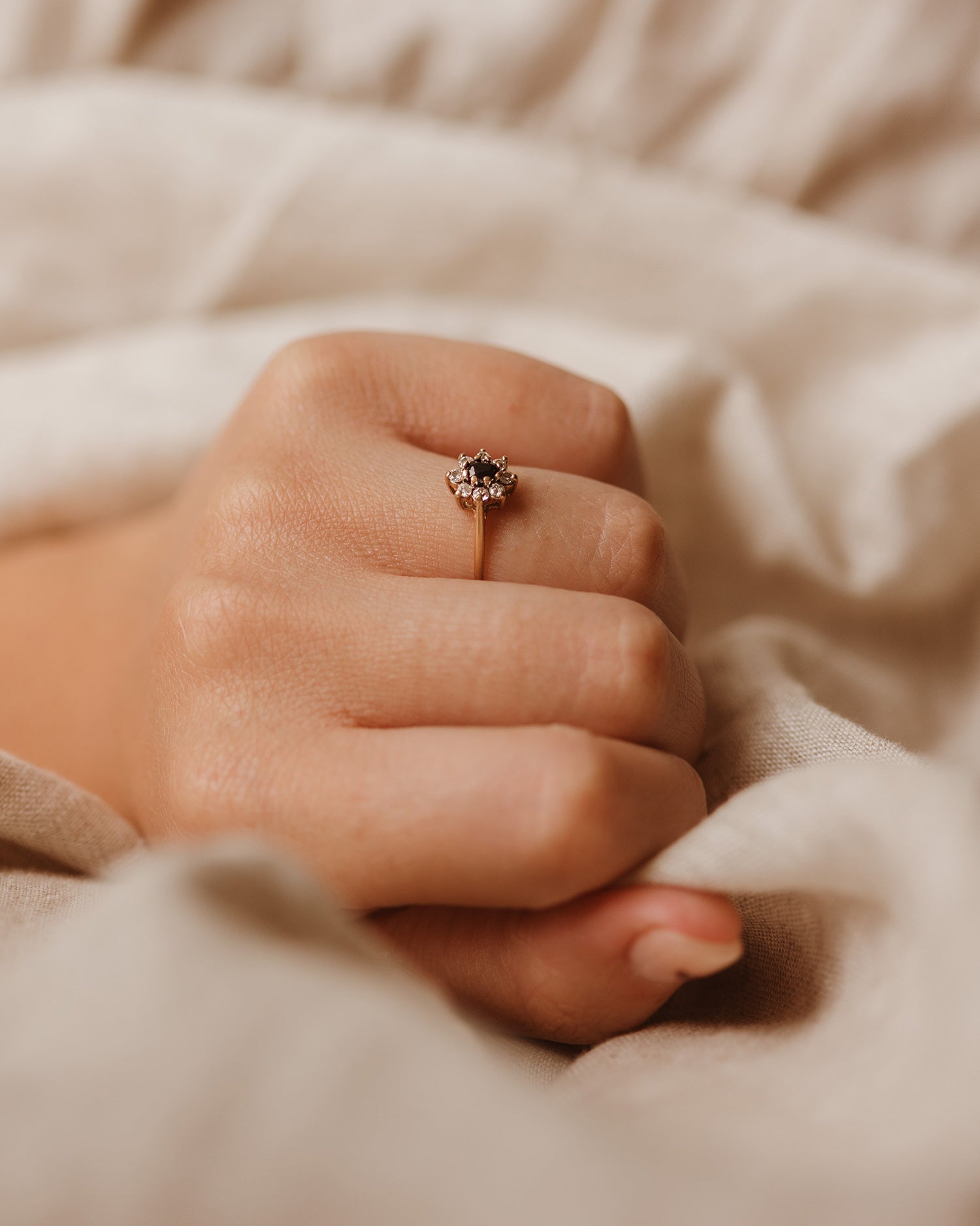 Image of Bertha 9ct Gold Sapphire Ring