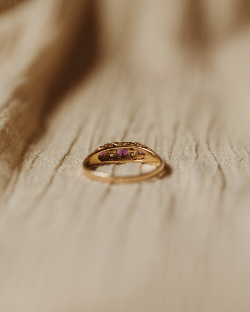 Gretchen 9ct Gold Amethyst Ring