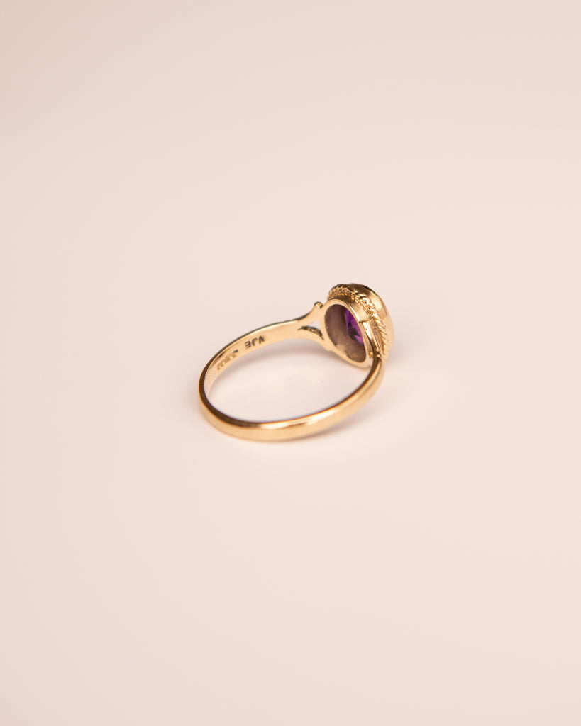 Winifred 9ct Gold Amethyst Ring