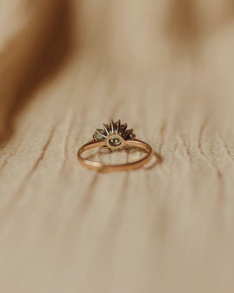 Janis 9ct Gold Emerald Ring