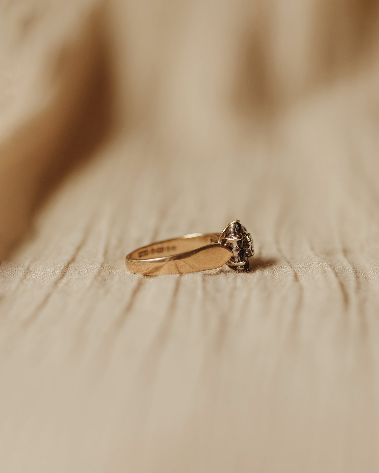 Laurie 9ct Gold Sapphire & Diamond Ring