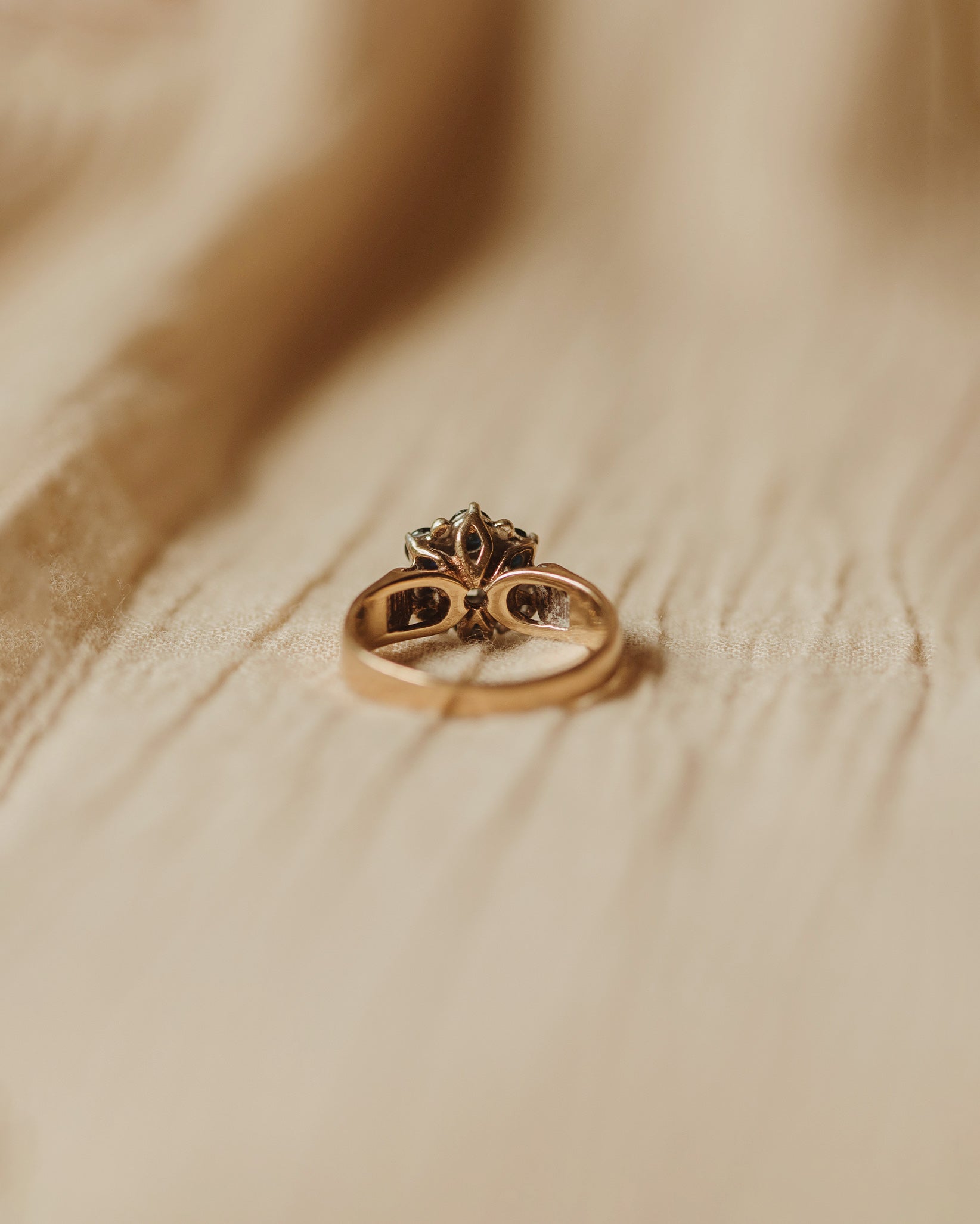 Laurie 9ct Gold Sapphire & Diamond Ring