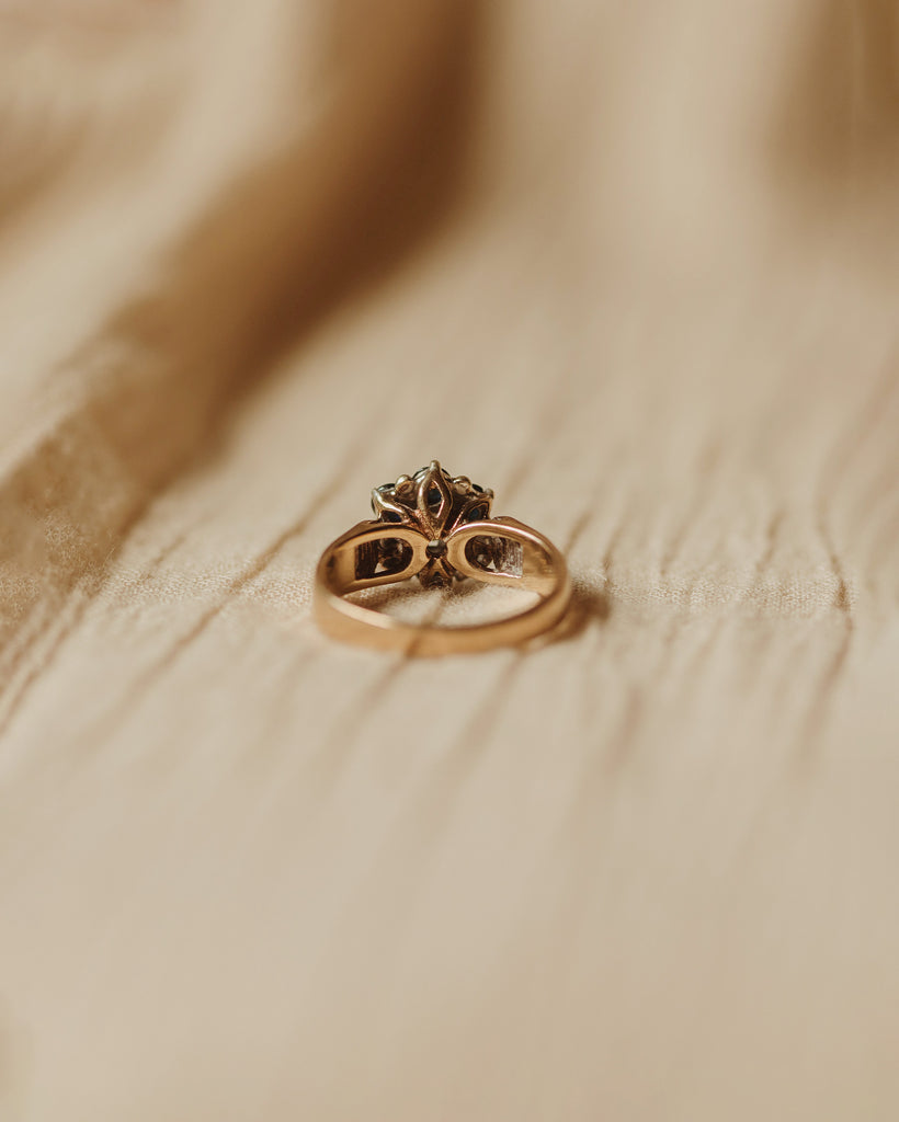 Laurie 9ct Gold Sapphire & Diamond Ring