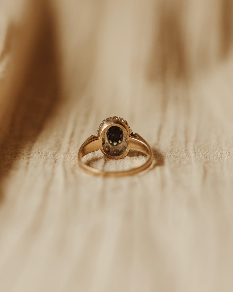 Simone 9ct Gold Sapphire & Diamond Ring