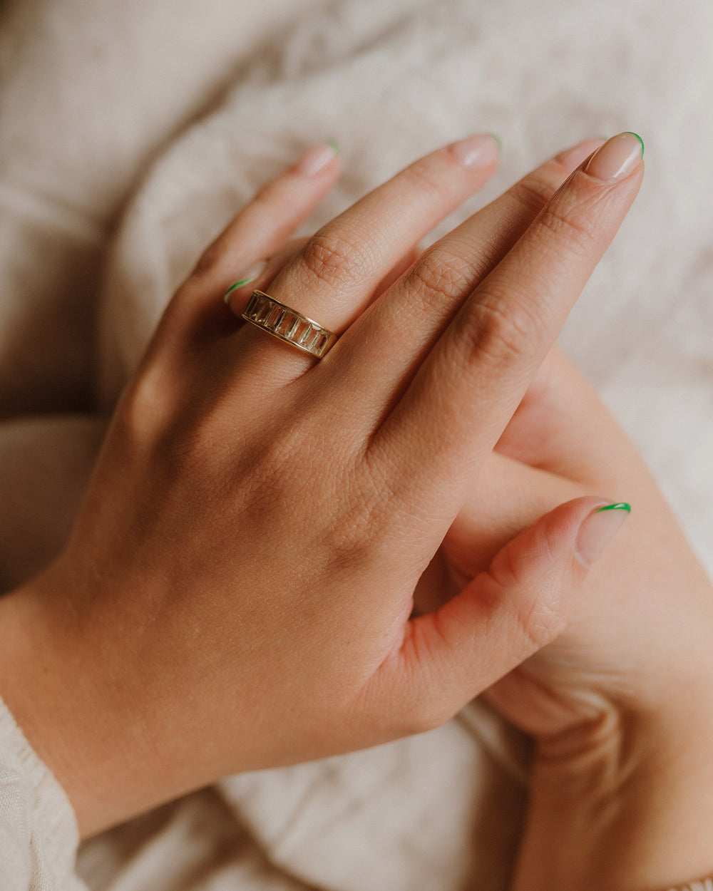 Soleil 14ct Gold Citrine Ring