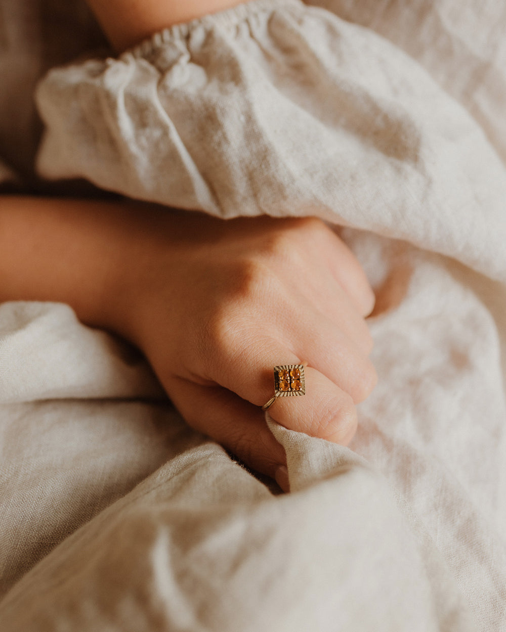 Carmella 9ct Gold Citrine Ring