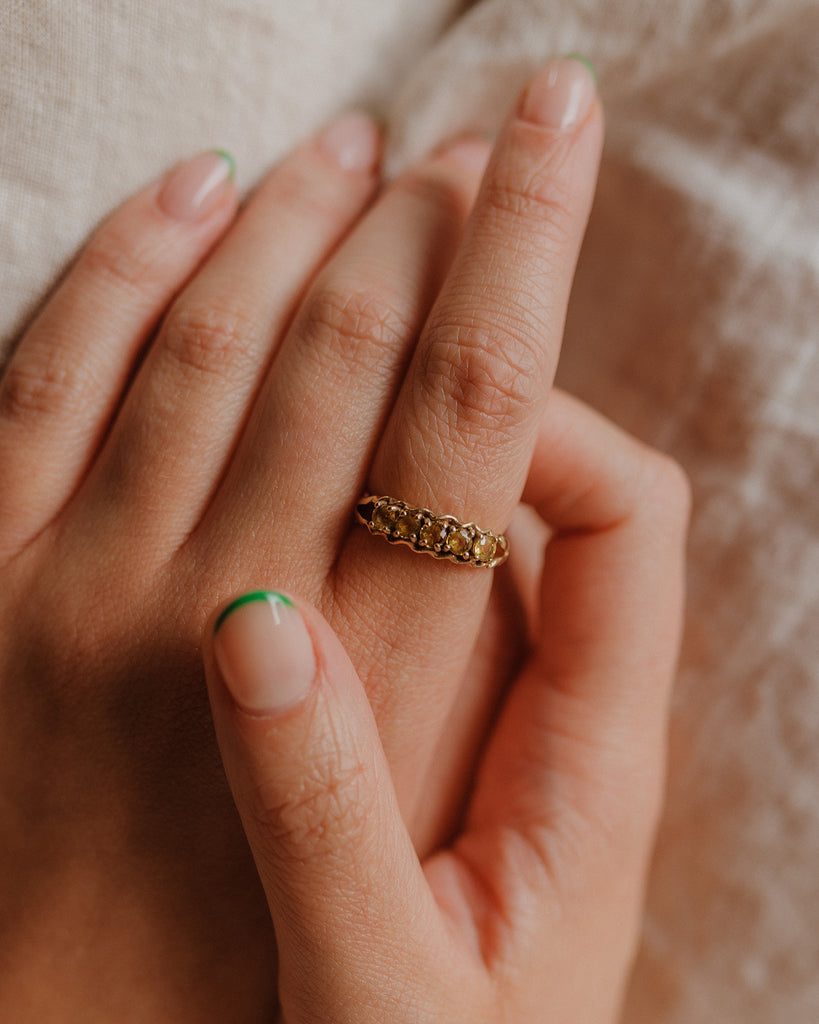 Althea 9ct Gold Citrine Ring
