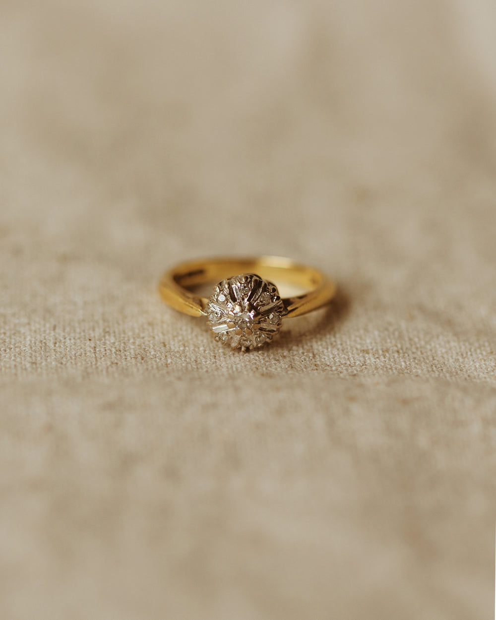 Margaret 1979 18ct Gold Diamond Ring