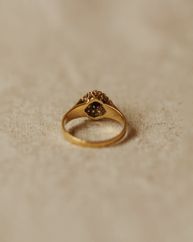 Nell Vintage 9ct Gold Sapphire & Diamond Ring