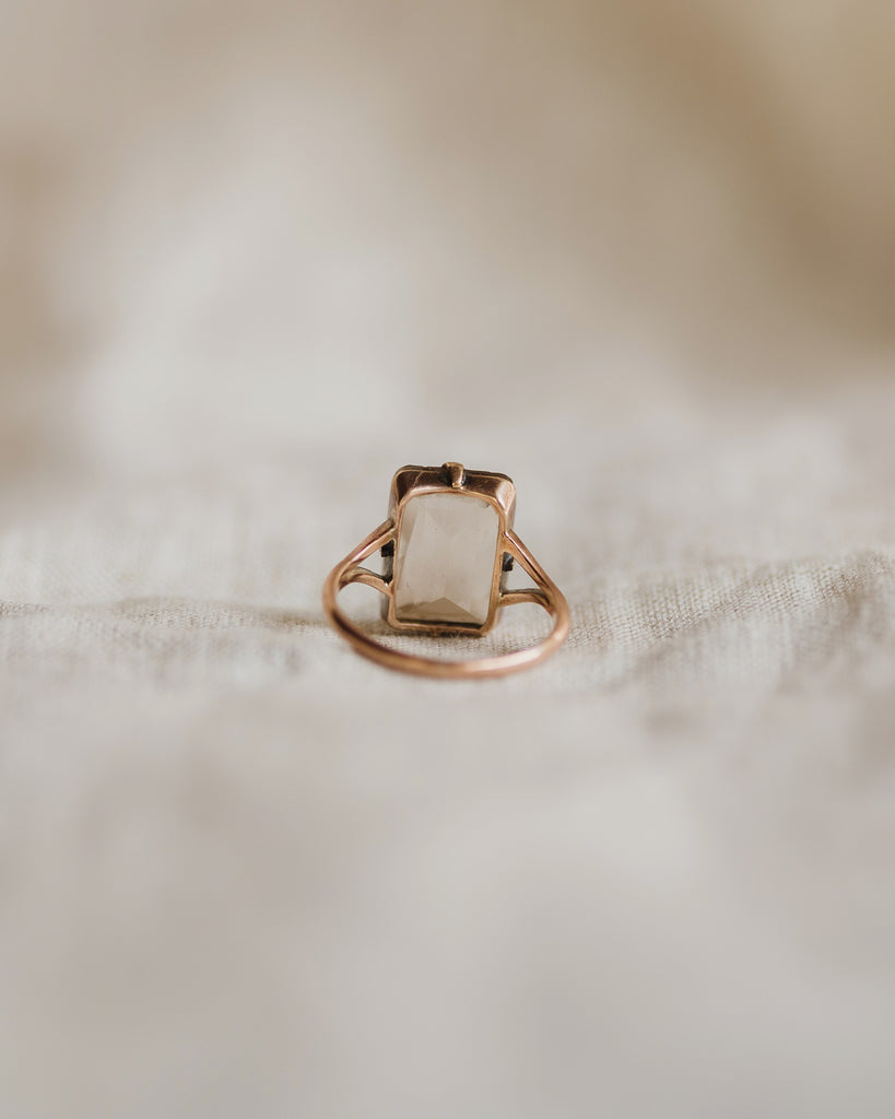 Evelyn 9ct Gold Smoky Quartz Ring