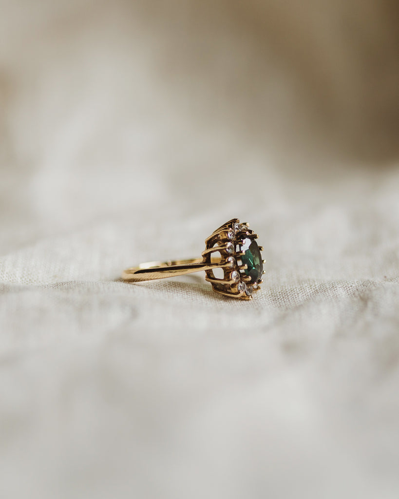 Florence 9ct Gold Cluster Ring