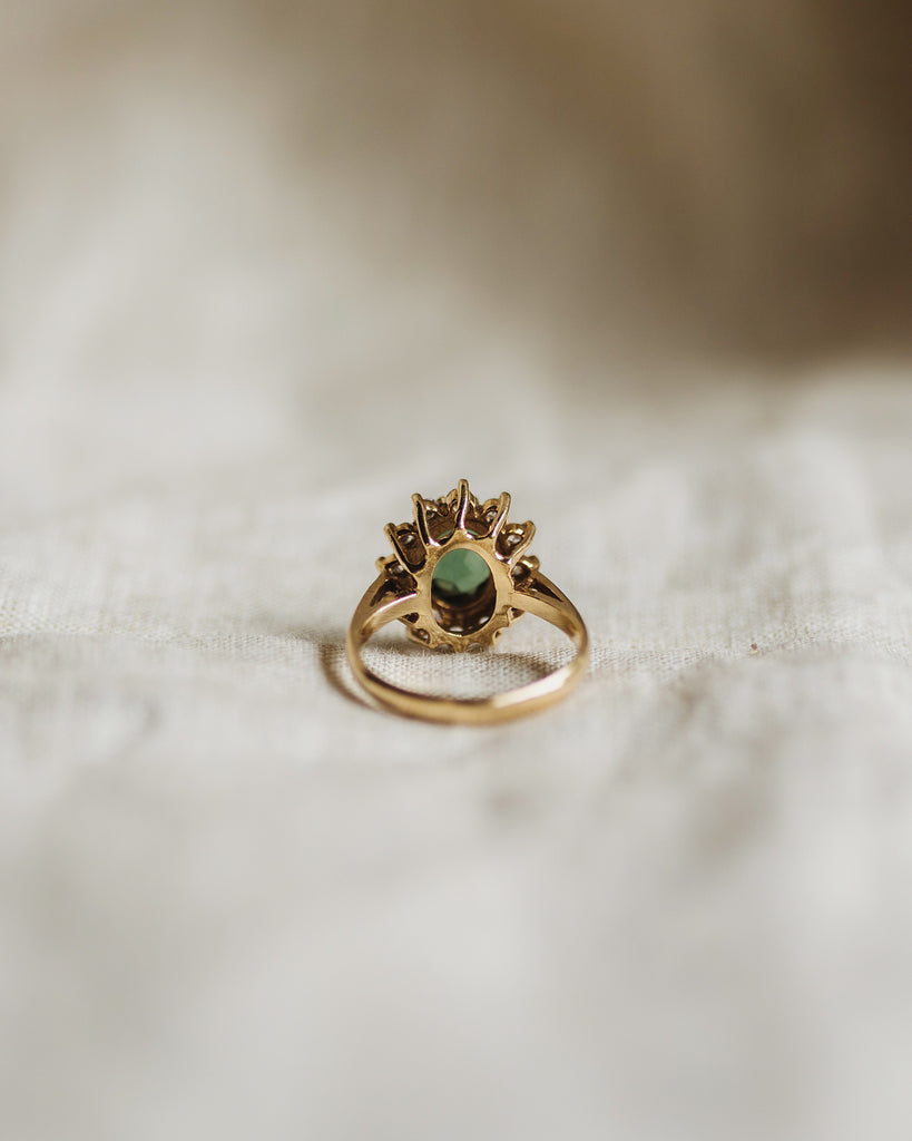 Florence 9ct Gold Cluster Ring