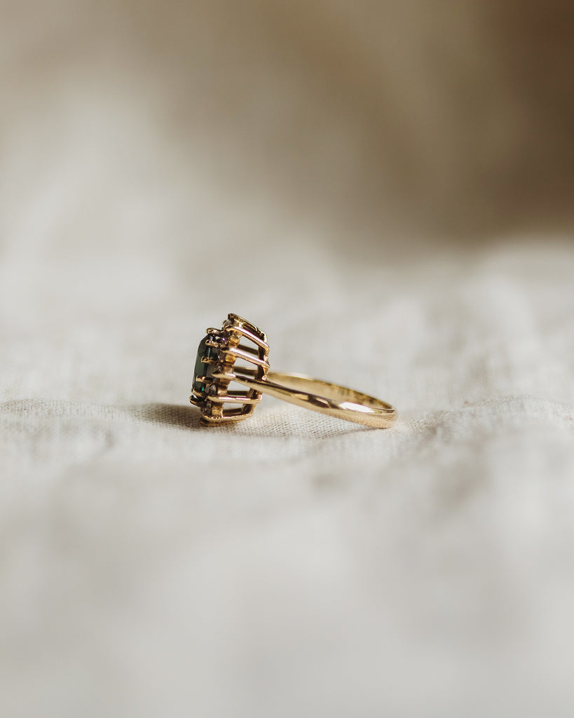 Florence 9ct Gold Cluster Ring